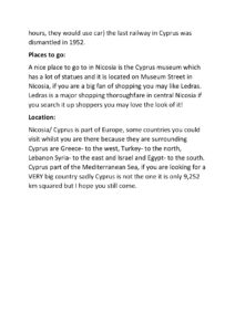 Lilah's Cyprus (1) Tourist Guide 2